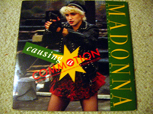 MADONNA:CAUSING A COMMOTION